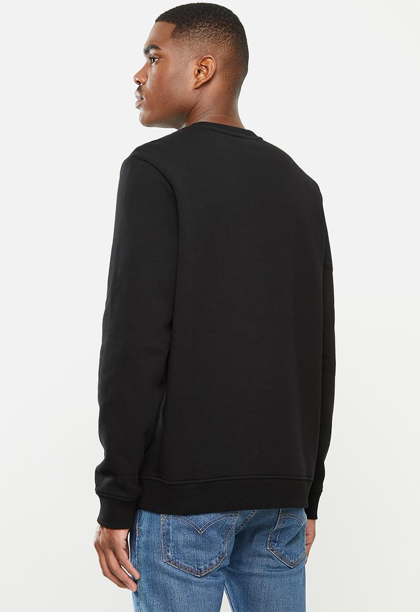 GUESS - Guess core fleece sweater - black