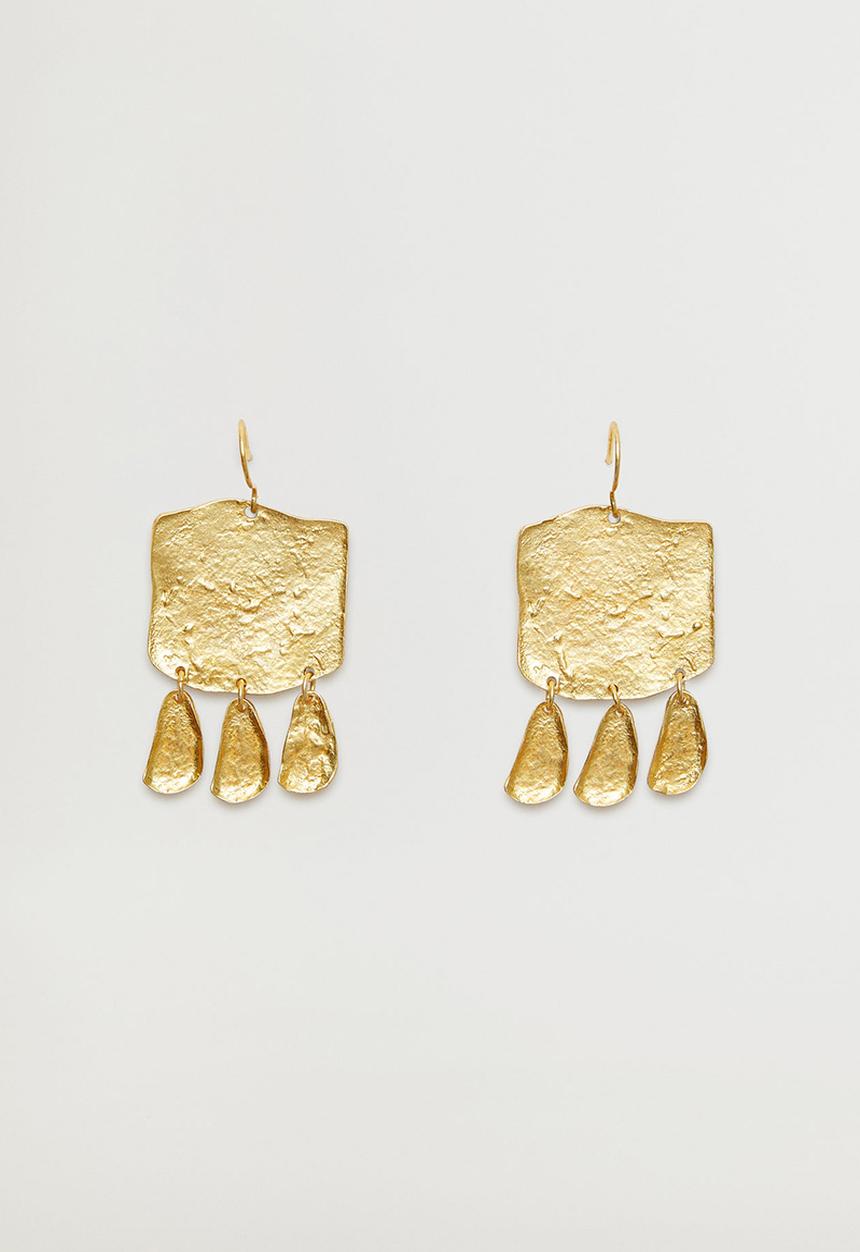 MANGO - Isart earrings  - gold