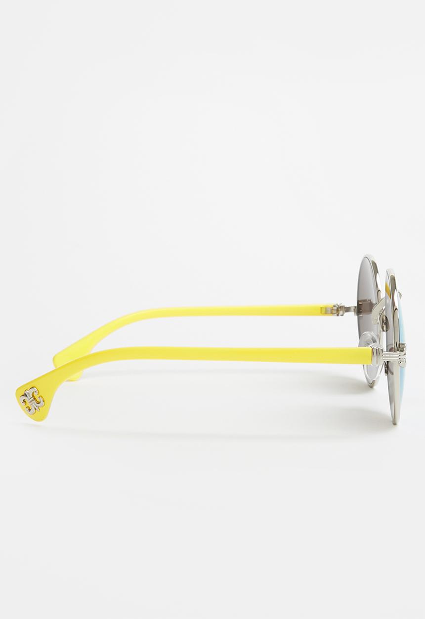 Rebel Republic - Round sunglasses - yellow