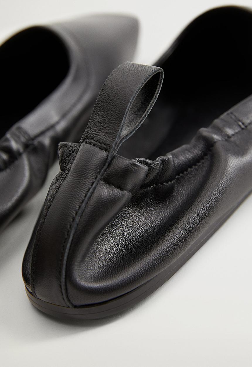 MANGO - Glovo leather pump - black