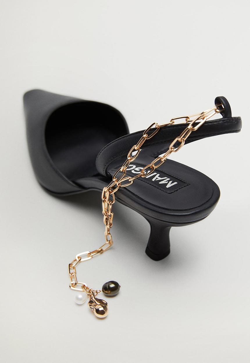 MANGO - Panca heel - black