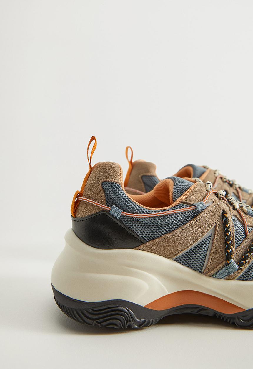 MANGO - Charley sneaker - blue
