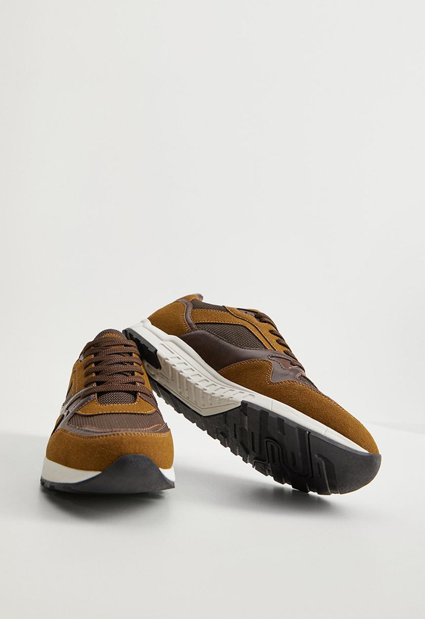 MANGO - Sport shoes runsoft - brown