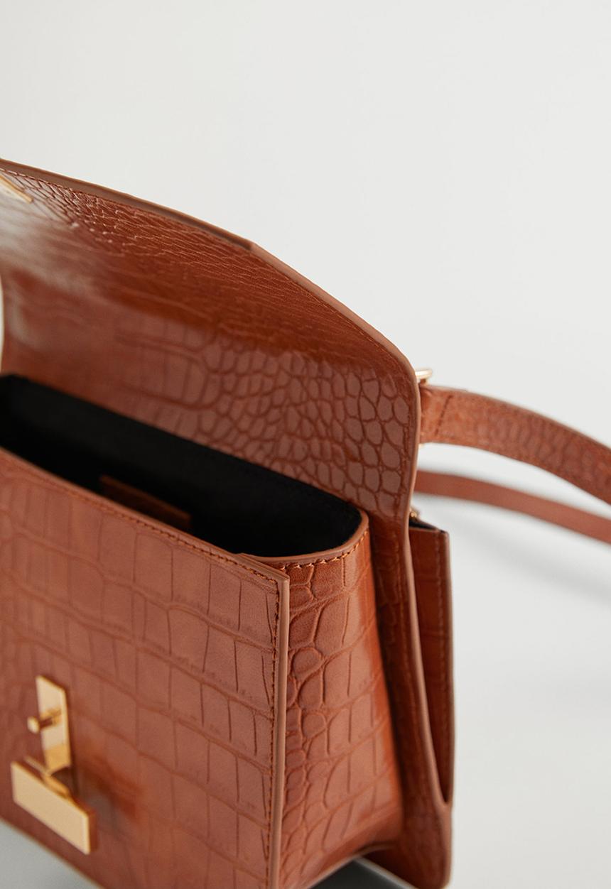 MANGO - Lyon bag - brown