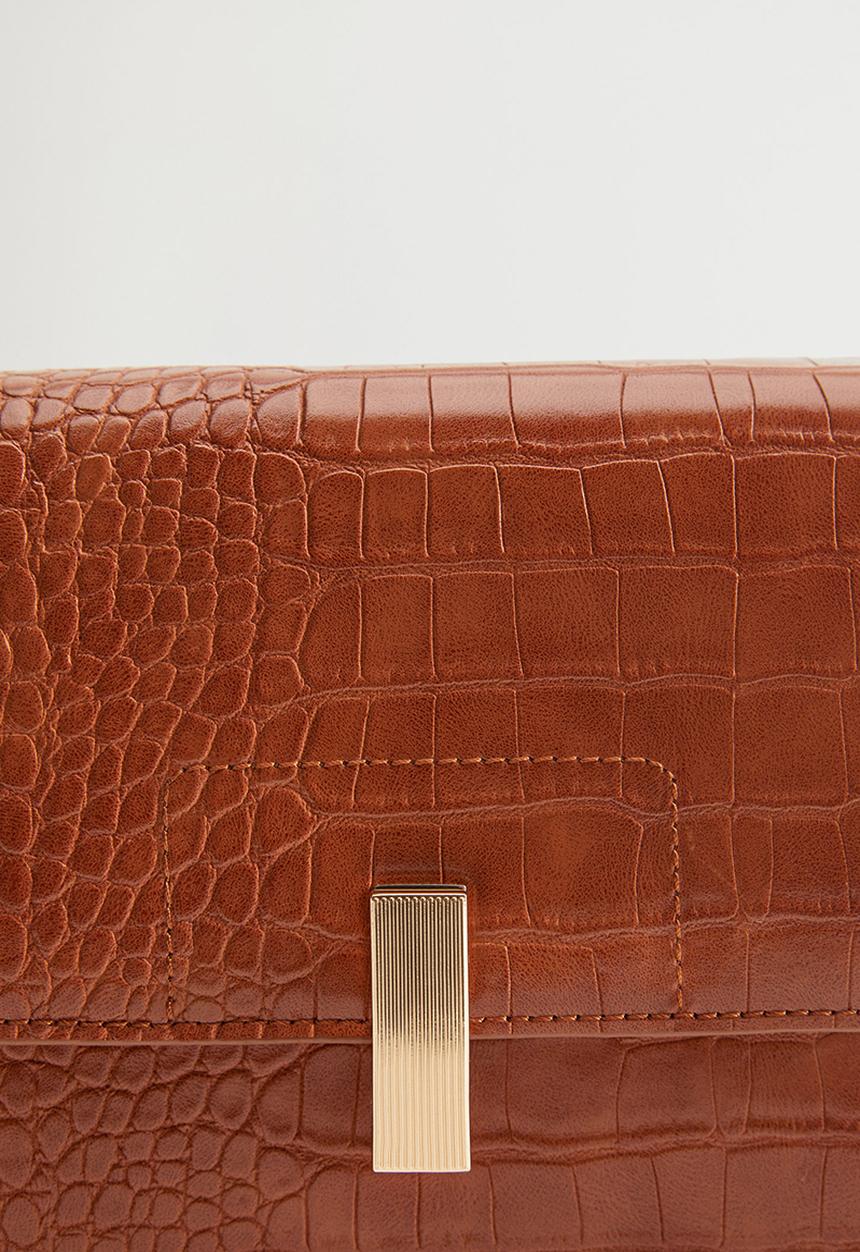 MANGO - Lyon bag - brown