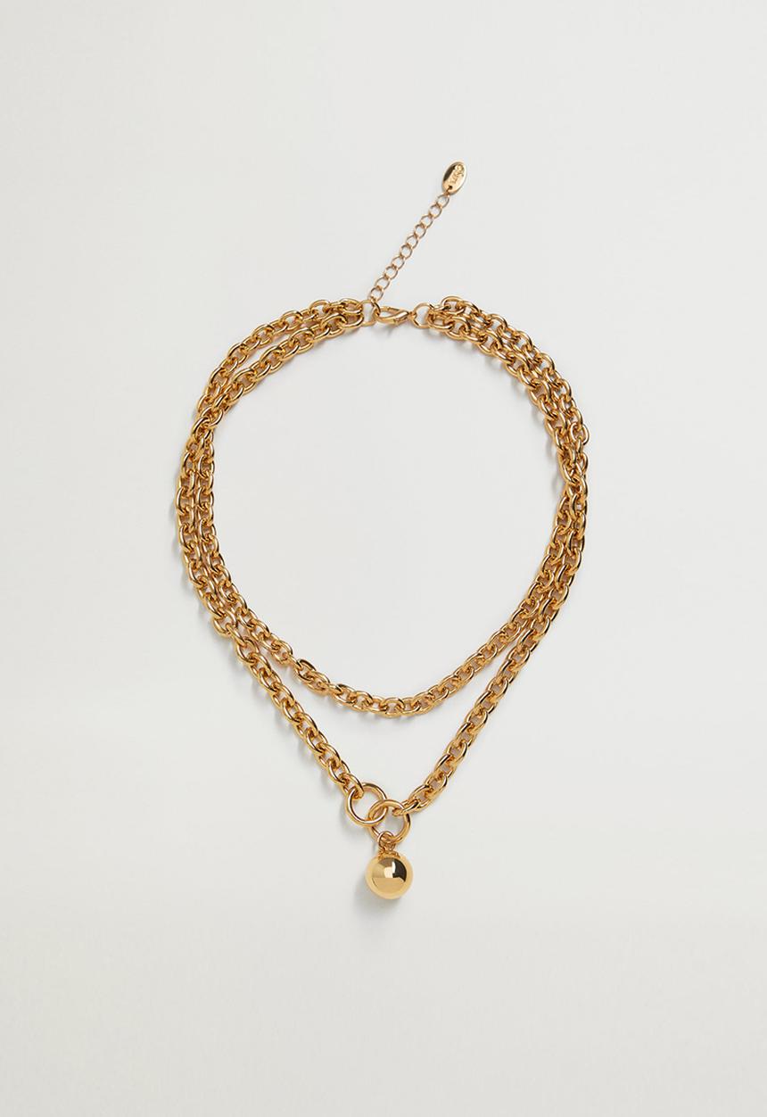 MANGO - Ingrid necklace - gold