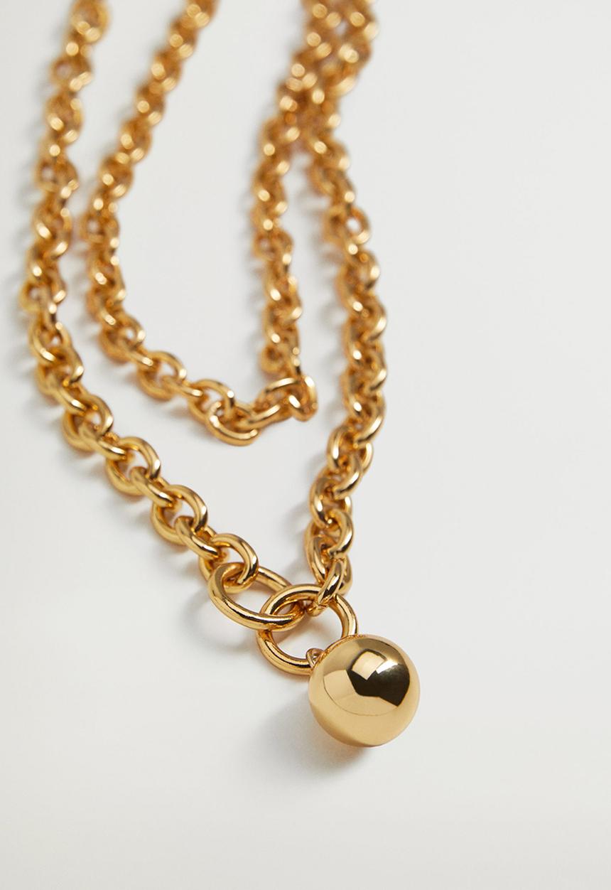 MANGO - Ingrid necklace - gold