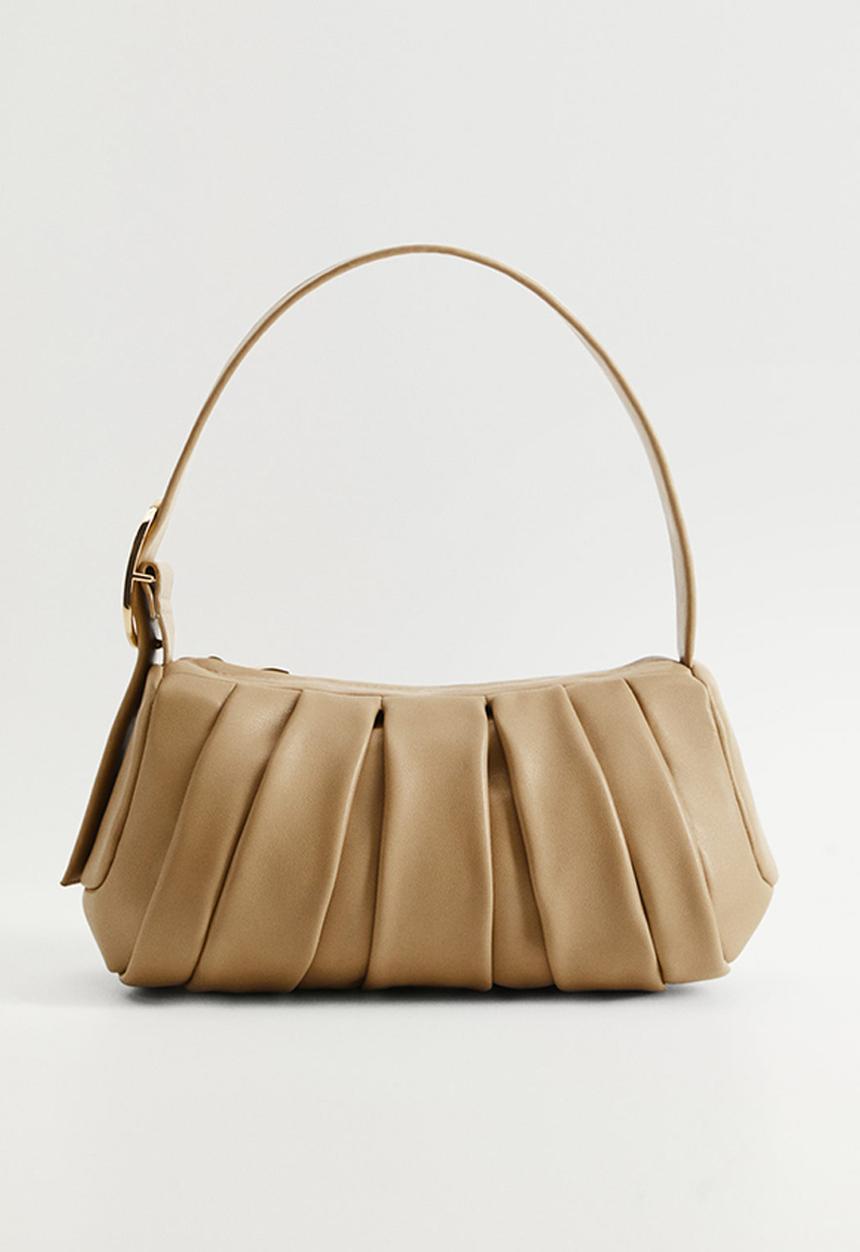 MANGO - Bag nastri - beige