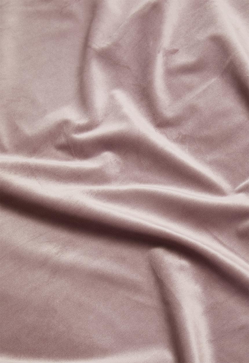 Sixth Floor - Velvet eyelet curtain 2 pack - dusty pink