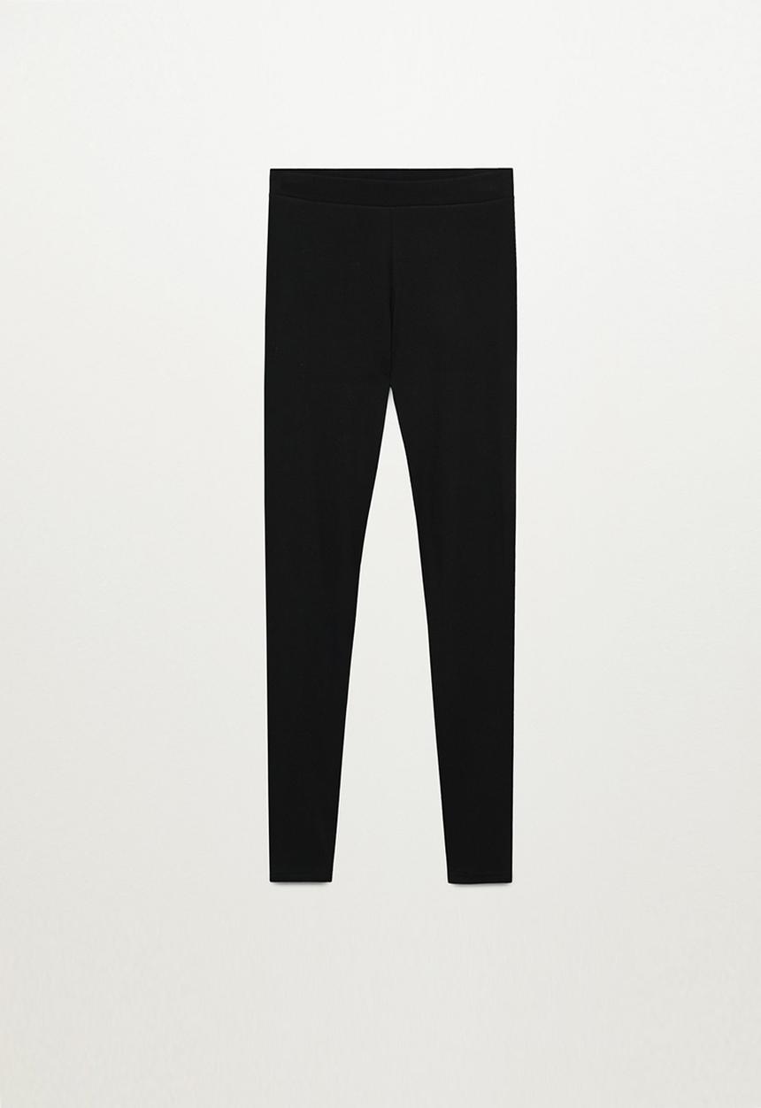 MANGO - Leggings albano - black