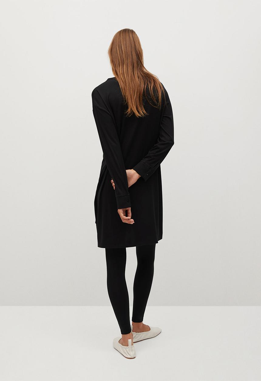 MANGO - Leggings albano - black