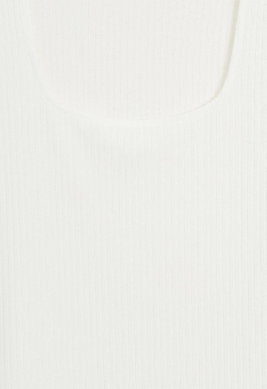 MANGO - T-shirt berta - white