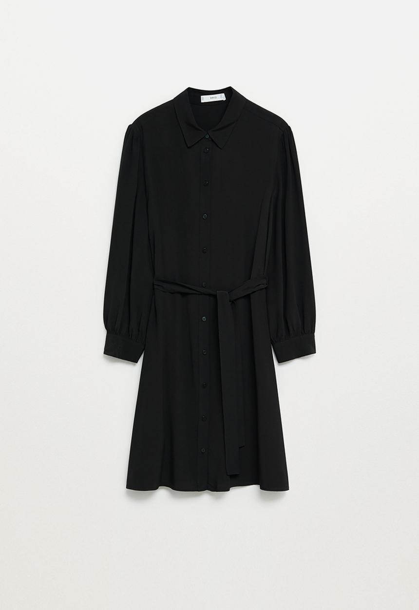 MANGO - Dress leandra - black