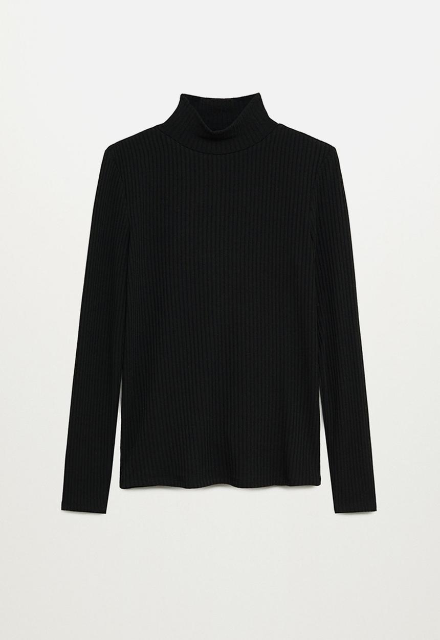 MANGO - T-shirt lilo - black