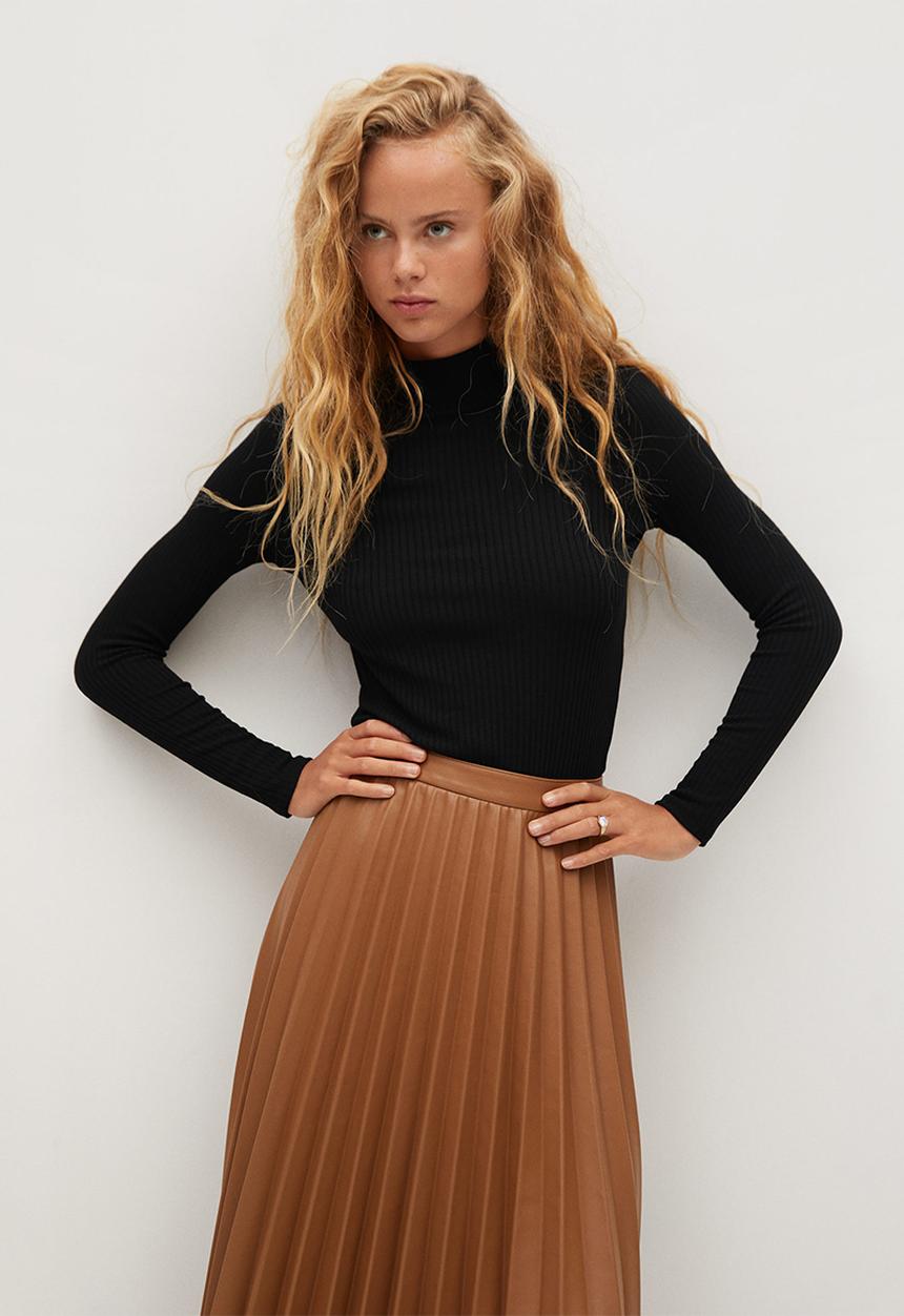 MANGO - T-shirt lilo - black