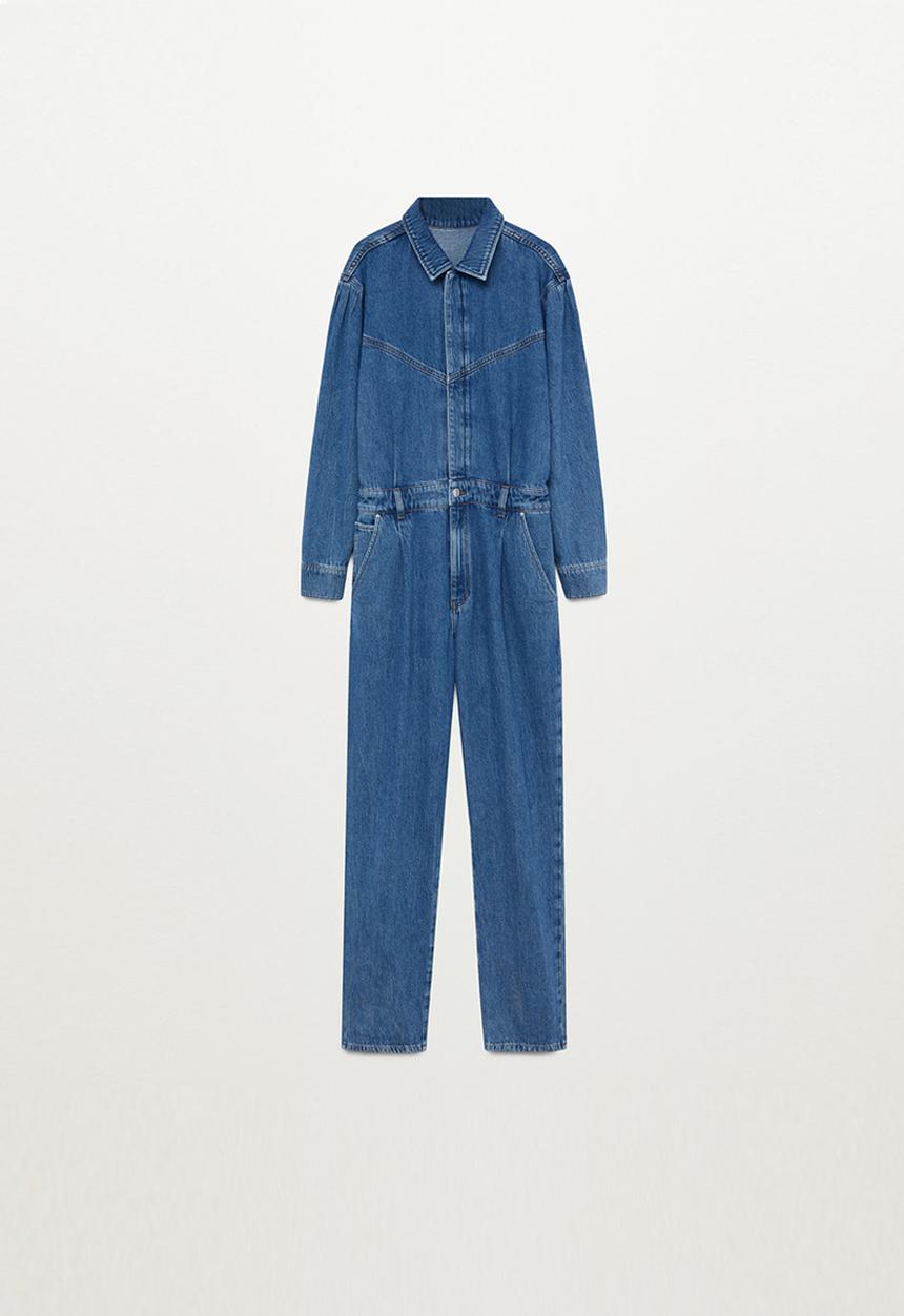 MANGO - One-piece suit denim70 - blue