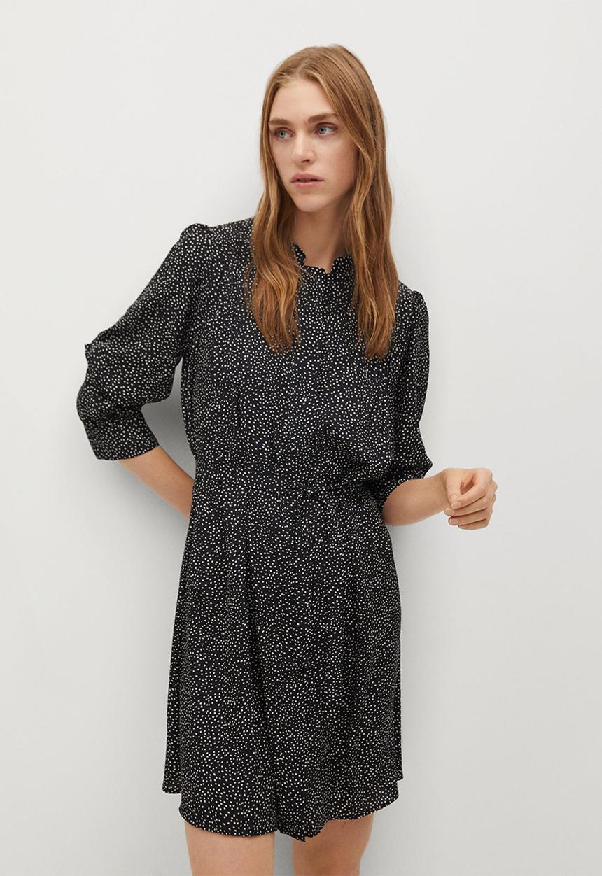 MANGO - Dress bonaire - black