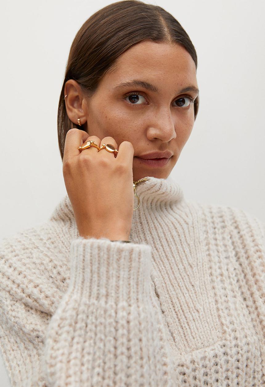 MANGO - Sweater milio - beige