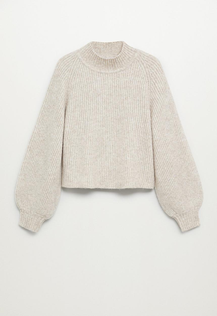 MANGO - Sweater merlo - light grey