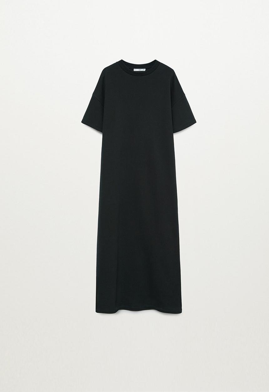 MANGO - Dress mad-a - charcoal