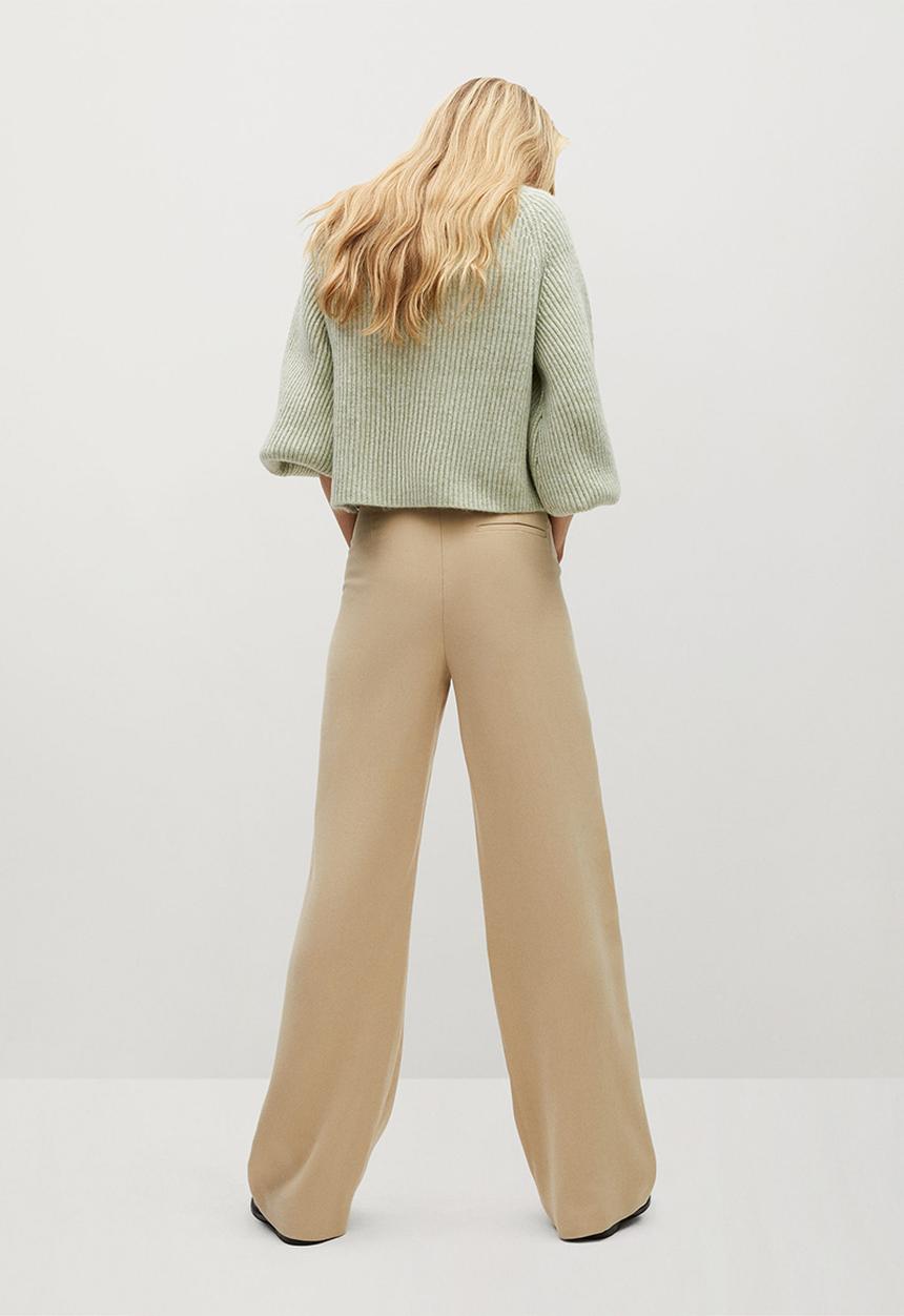 MANGO - Sweater merlo - pastel green