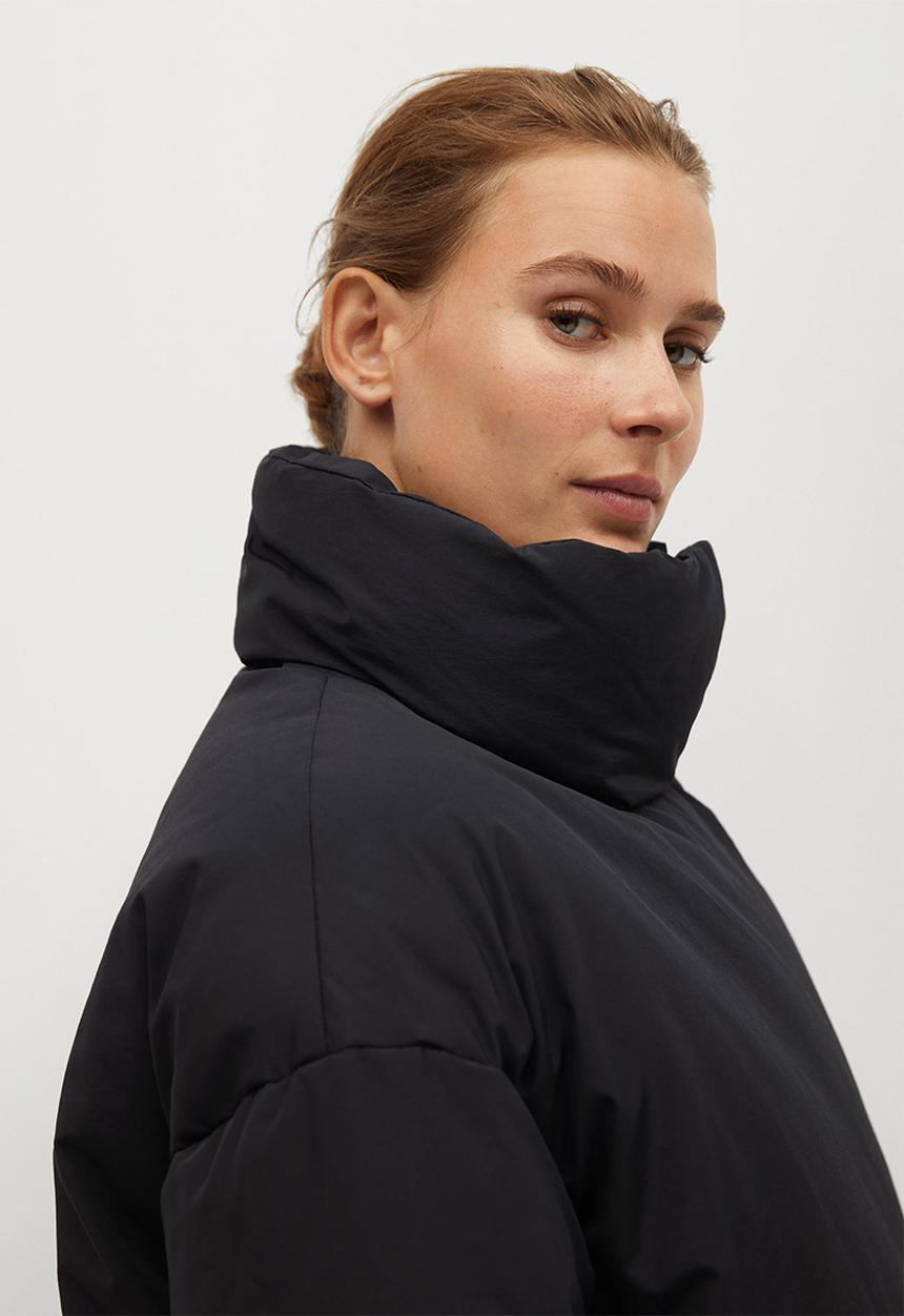 MANGO - Anorak nata - black