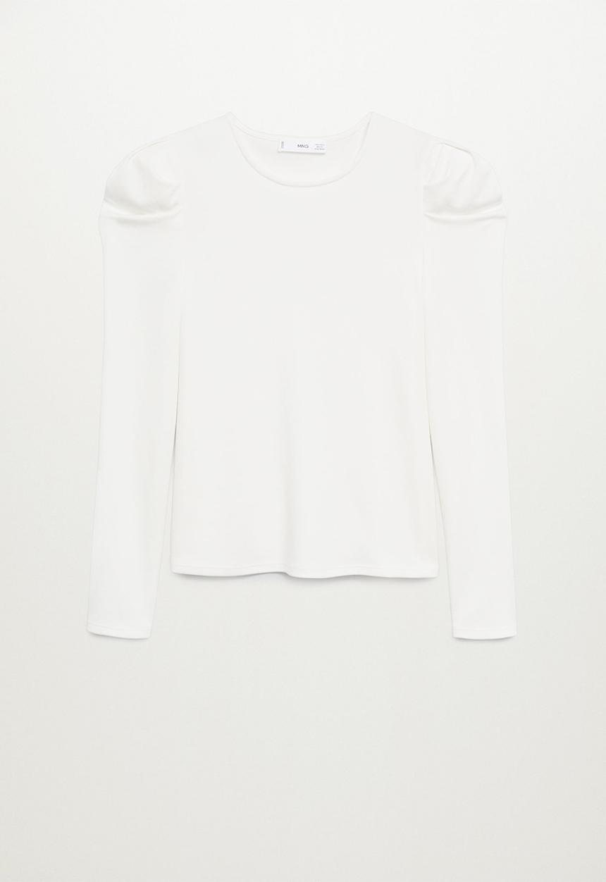 MANGO - T-shirt paloma - white 