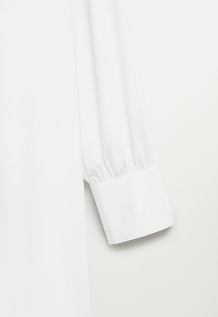 MANGO - Dress perla-a - white