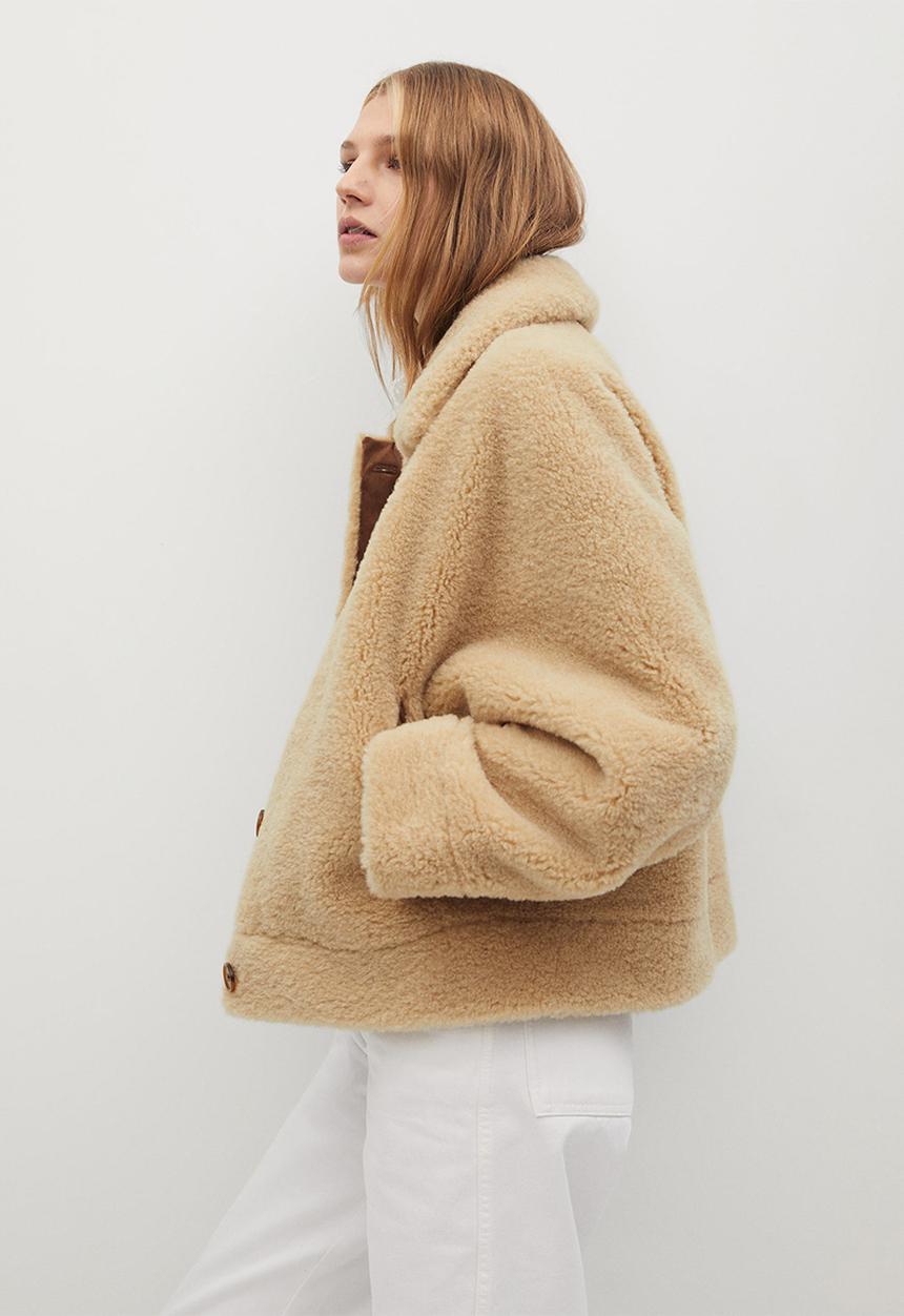 MANGO - Jacket peru - light beige