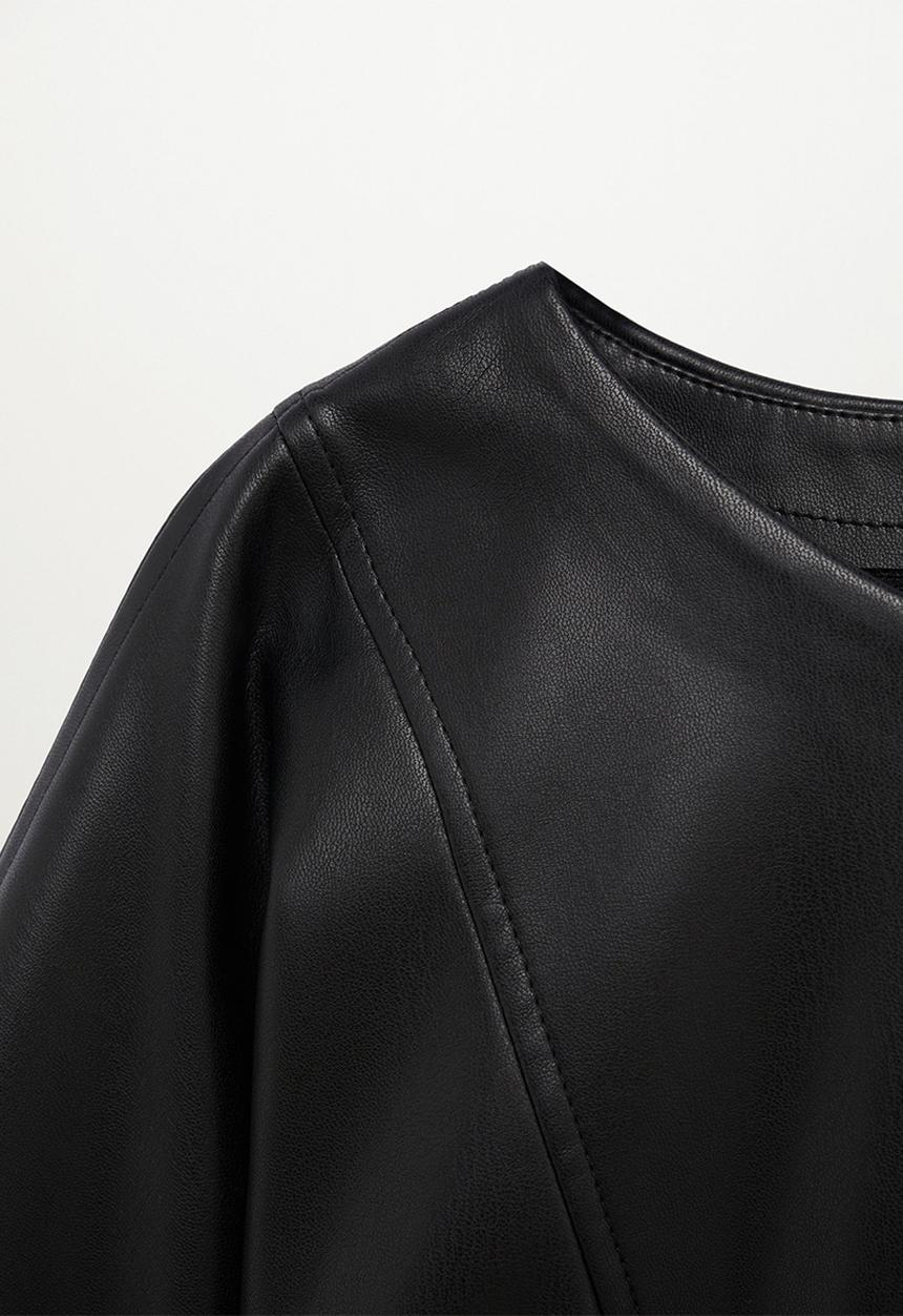 MANGO - Dress drake - black