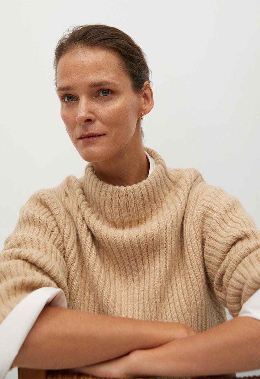 MANGO - Sweater lemar - beige 