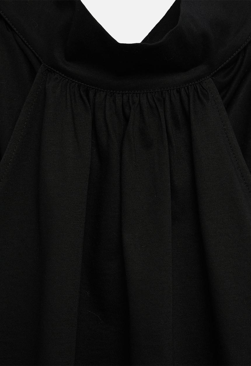 MANGO - Top scarlet - black