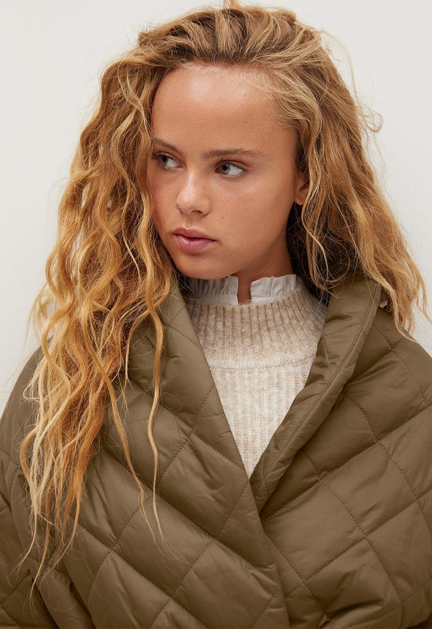 MANGO - Anorak verdure - light beige