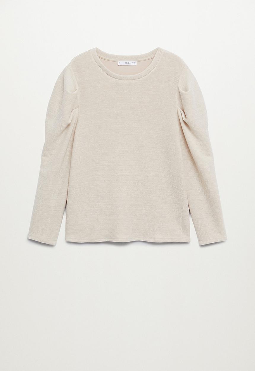 MANGO - T-shirt palazzo - light pastel grey