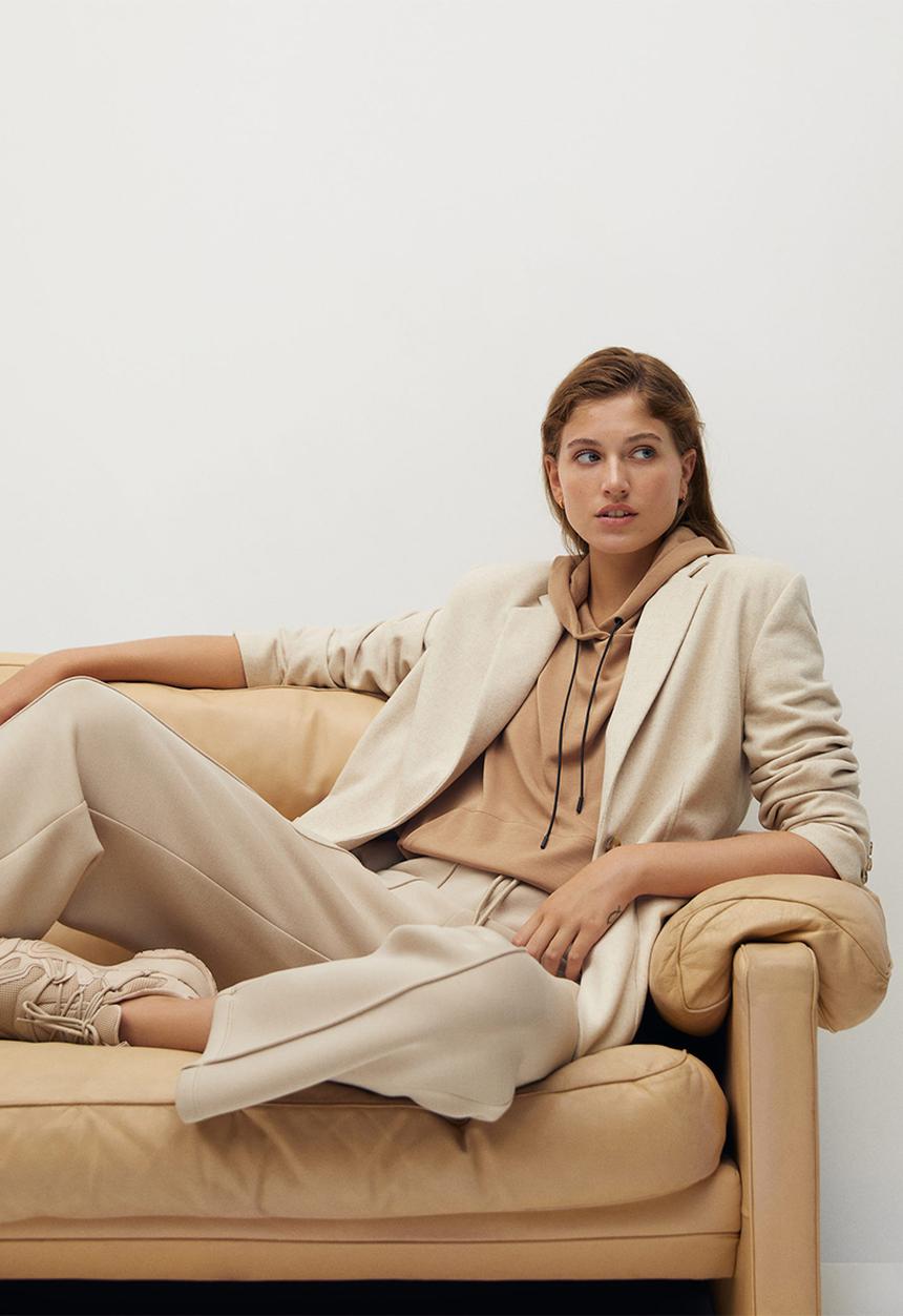 MANGO - Sweatshirt sport - brown