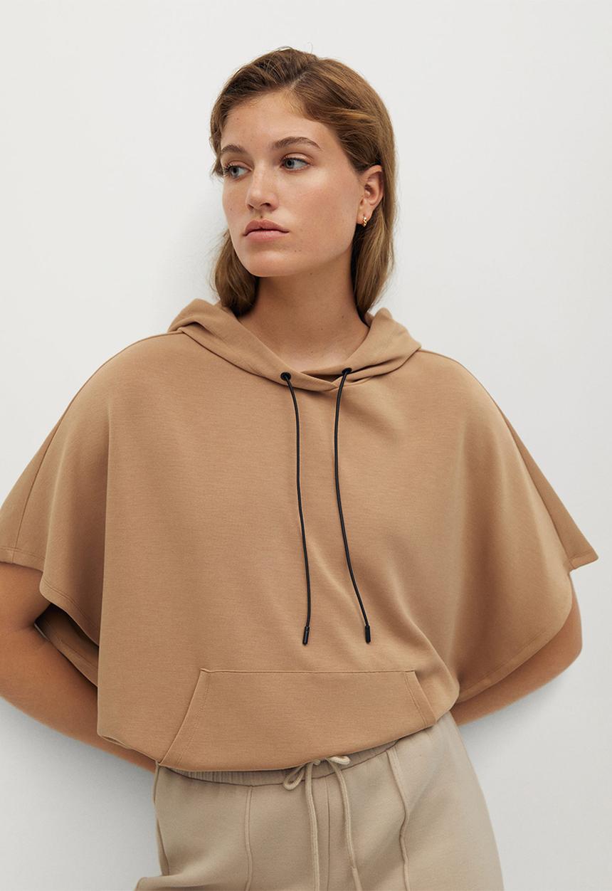 MANGO - Sweatshirt sport - brown