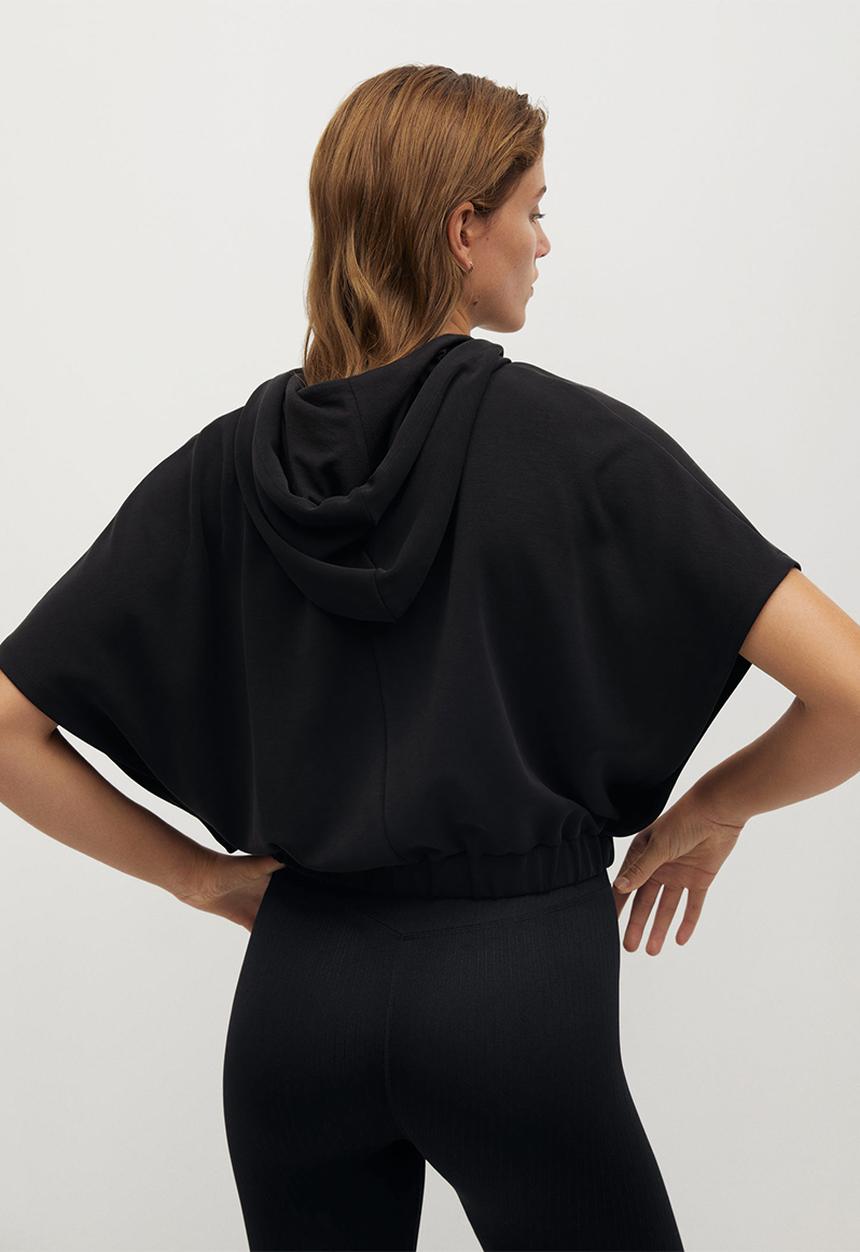 MANGO - Sweatshirt sport - black
