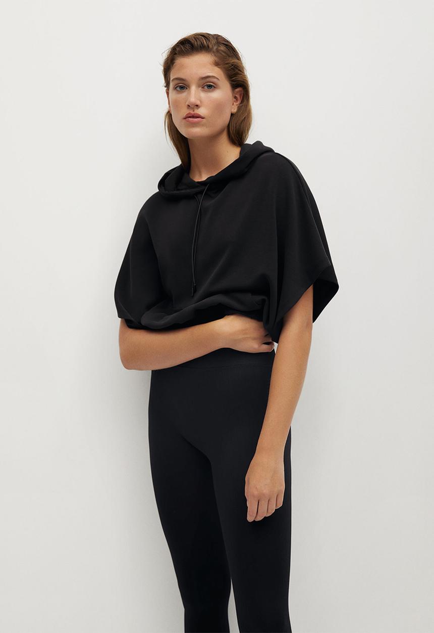 MANGO - Sweatshirt sport - black