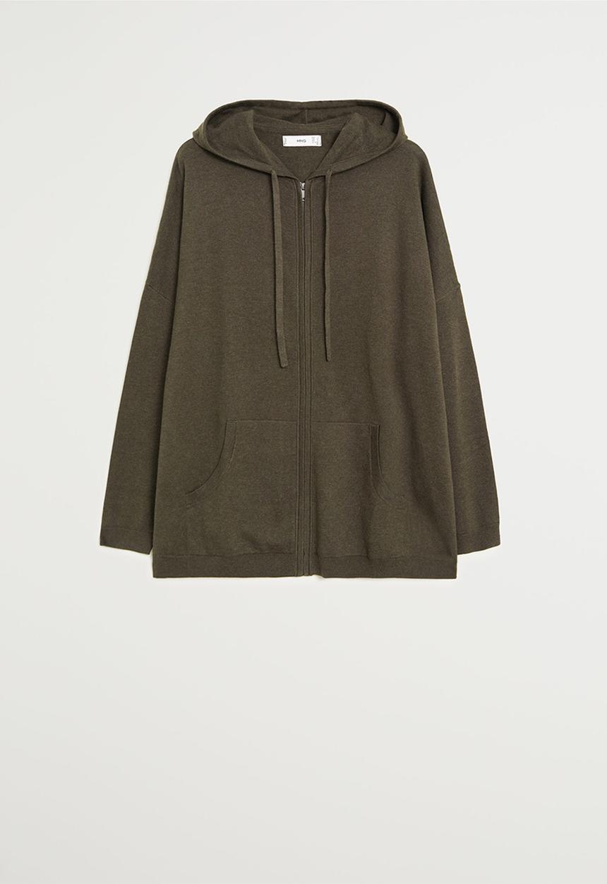 MANGO - Cardigan sorrento - khaki