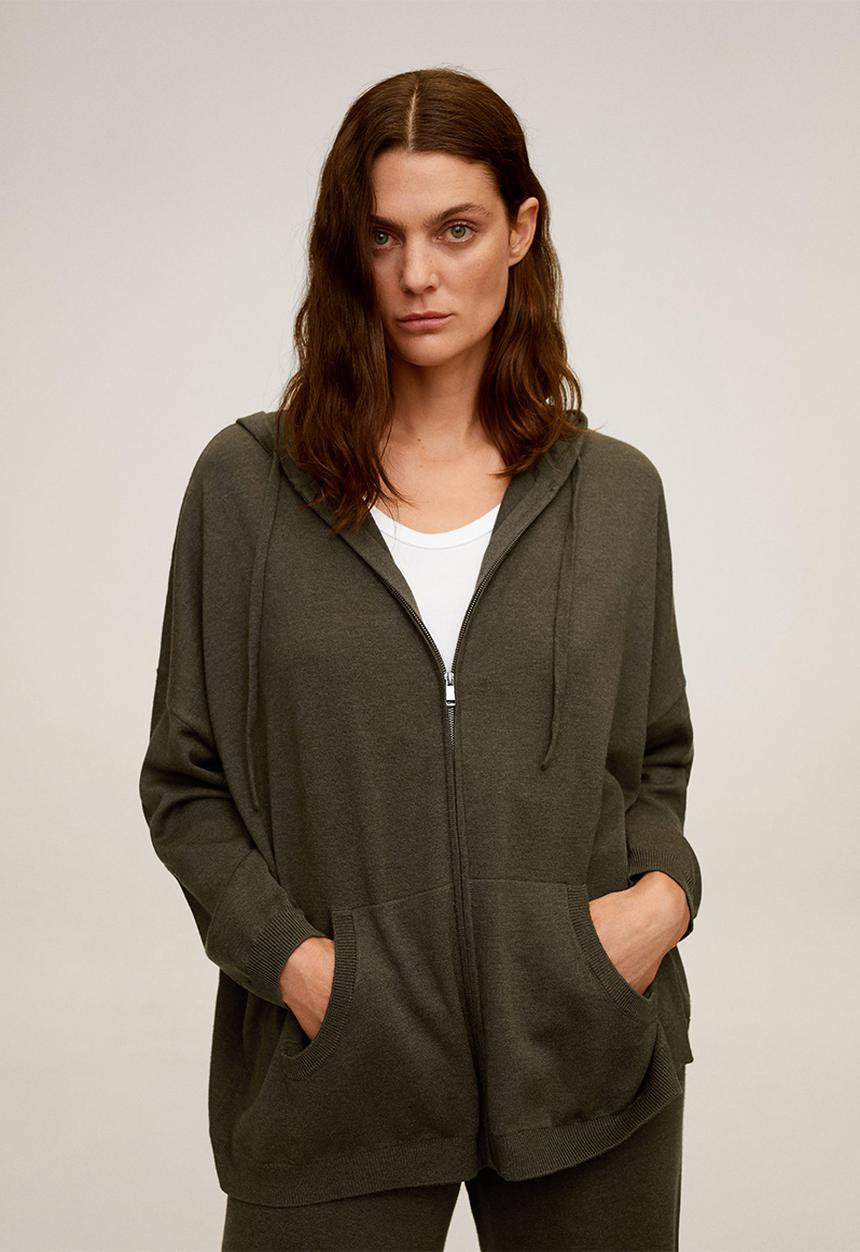 MANGO - Cardigan sorrento - khaki
