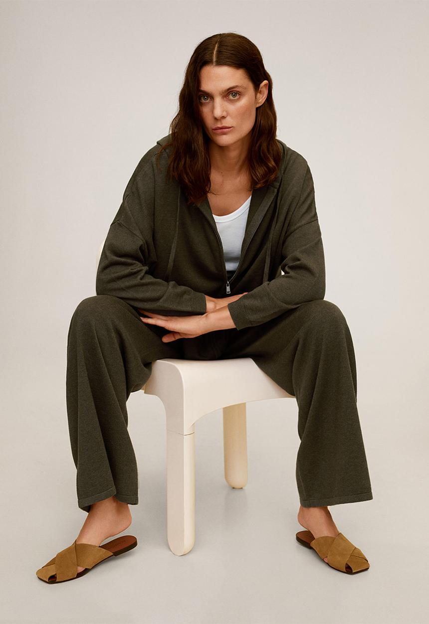 MANGO - Cardigan sorrento - khaki