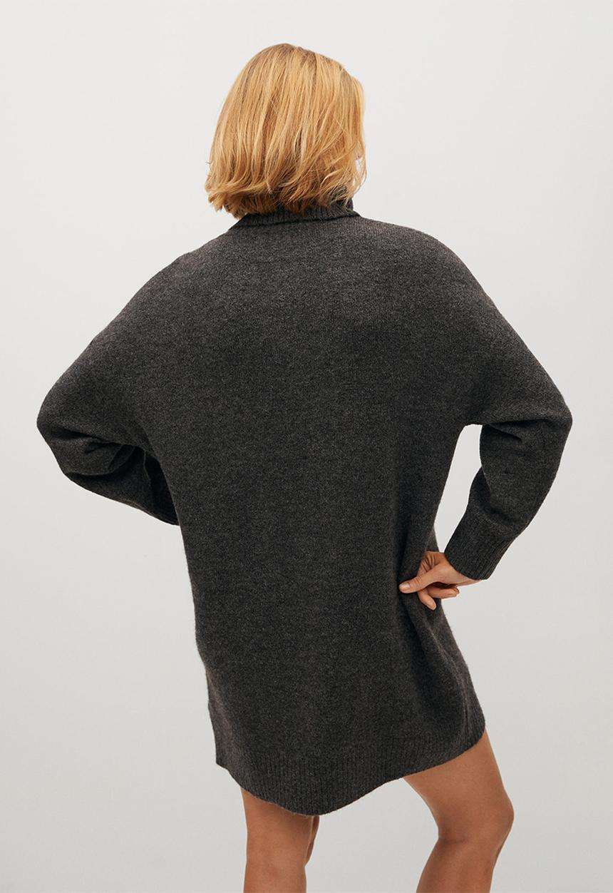 MANGO - Dress taldora - dark grey