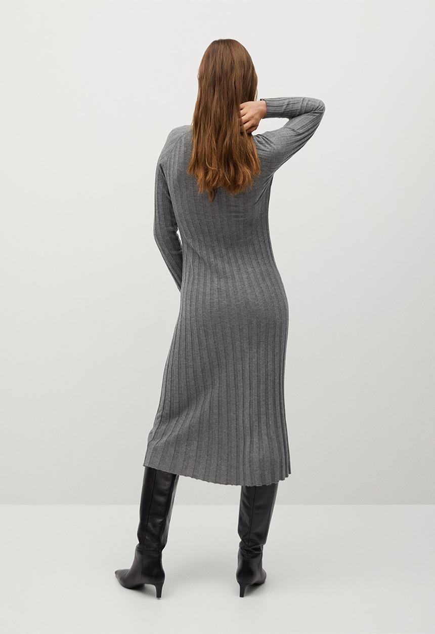 MANGO - Dress flurry - grey