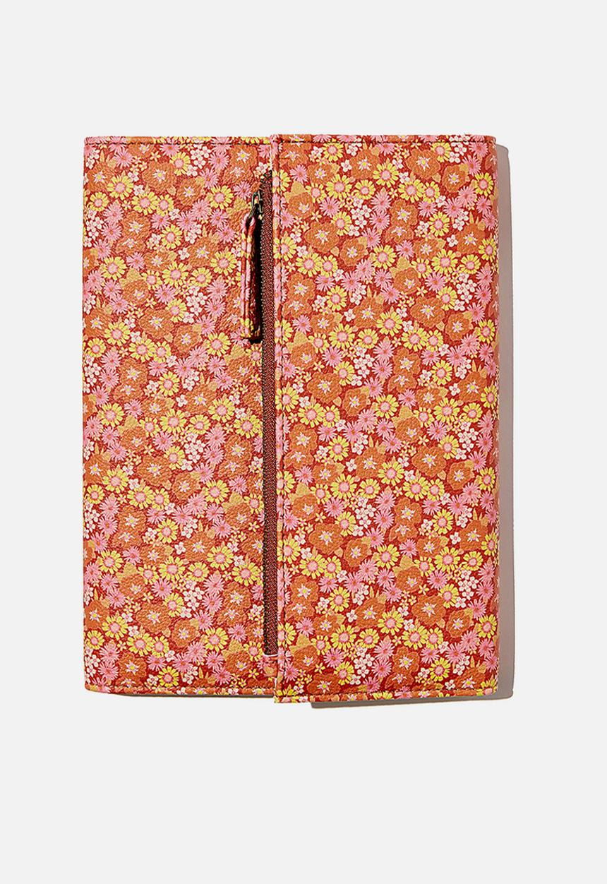 Typo - 2021 zip pocket dairy - orange 