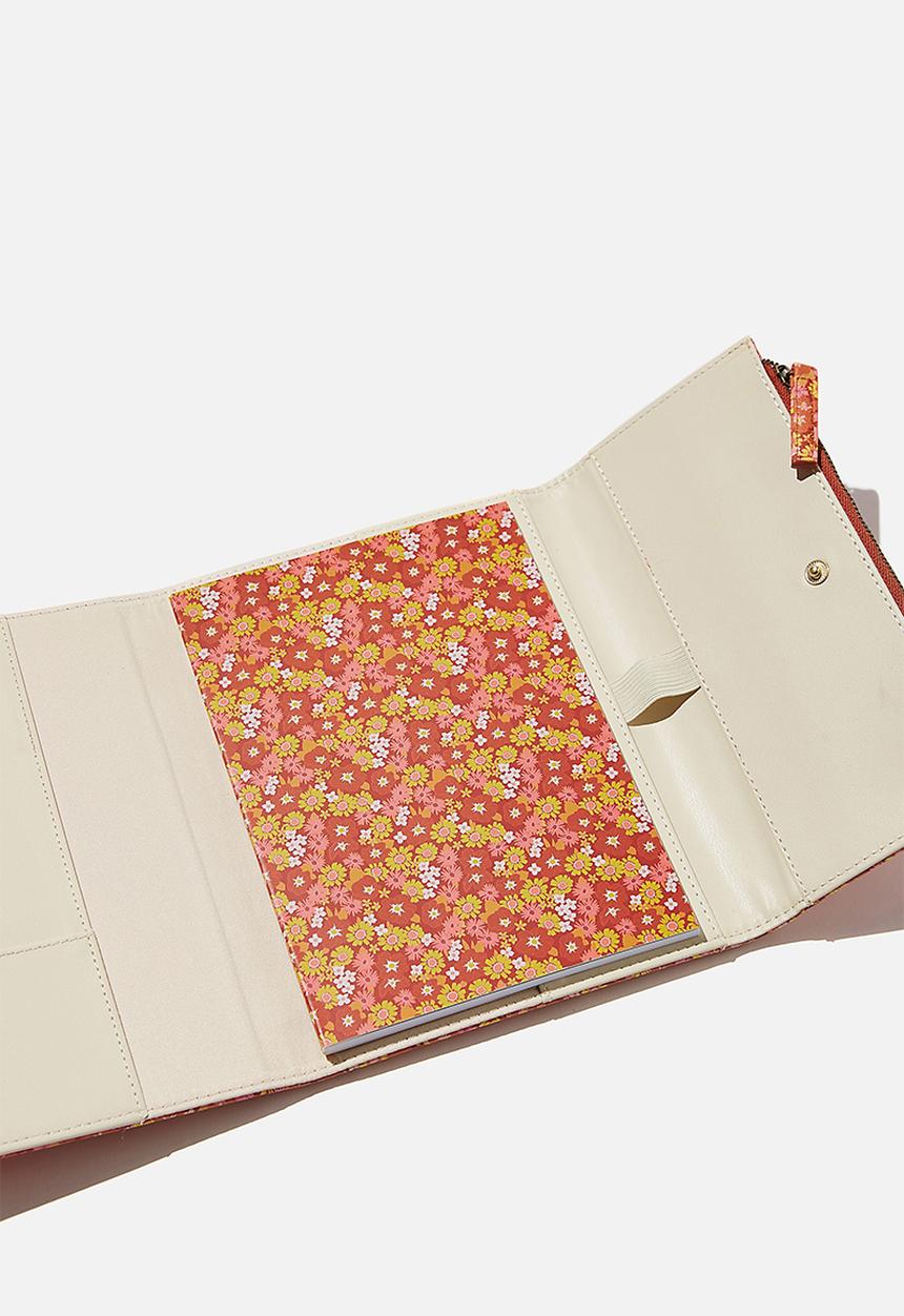Typo - 2021 zip pocket dairy - orange 