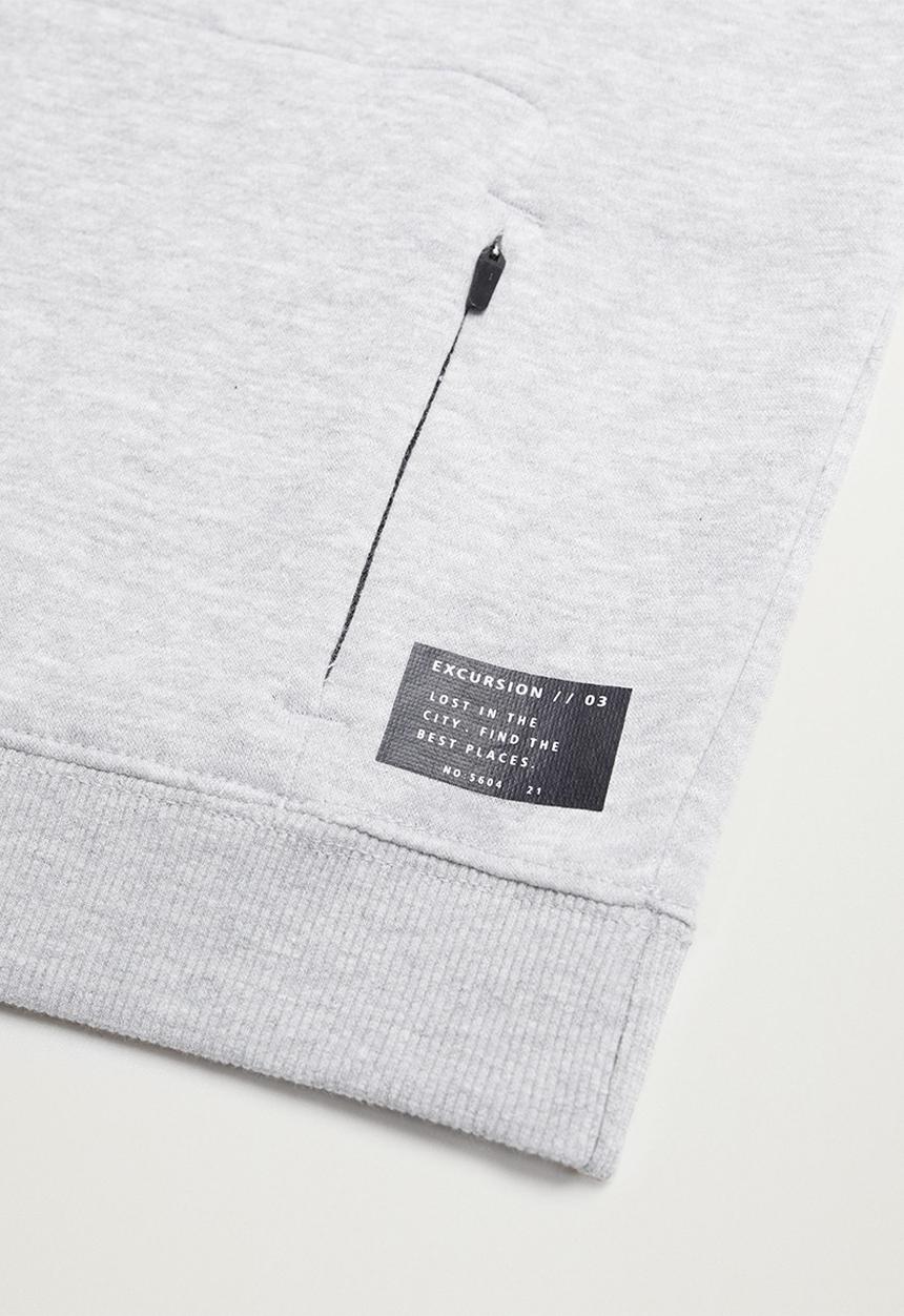 MANGO - Micheal sweatshirt - grey