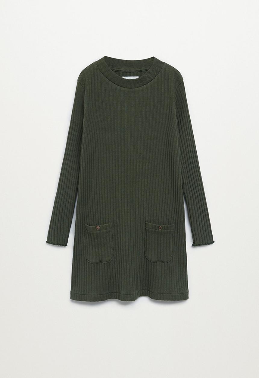 MANGO - Ari dress - green