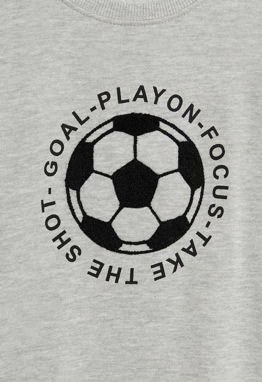 MANGO - Player sweatshirt - grey