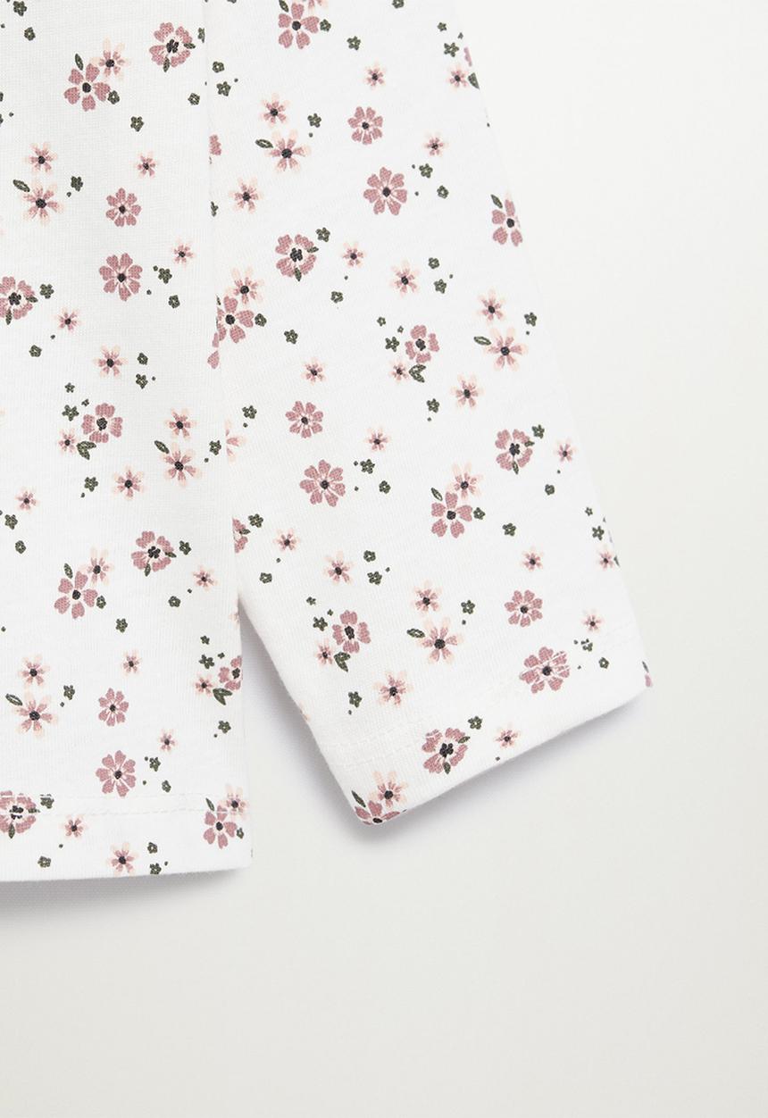 MANGO - Jardin long sleeve tee - natural