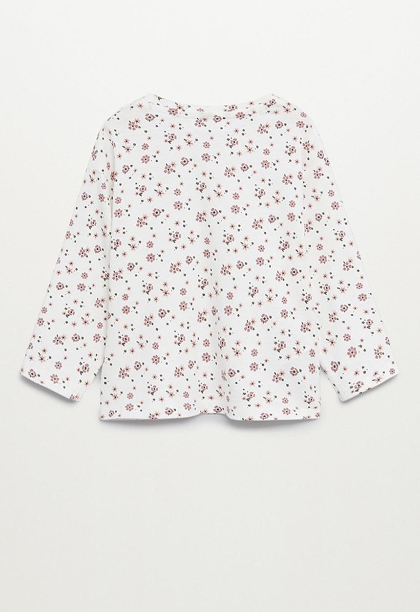 MANGO - Jardin long sleeve tee - natural